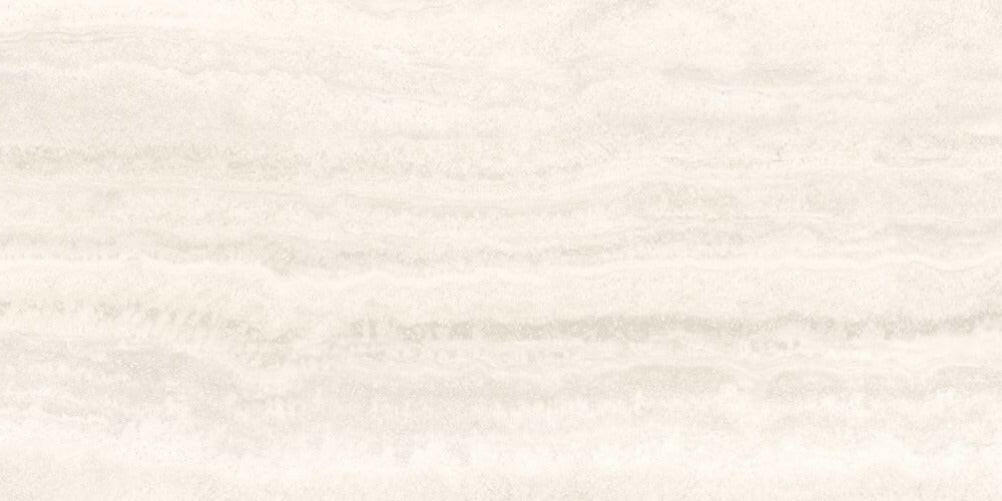 24 X 48 Appia Vein Cut White Polished Travertine Look Porcelain Tile-PORCELAIN-Large Format-American Tile Depot