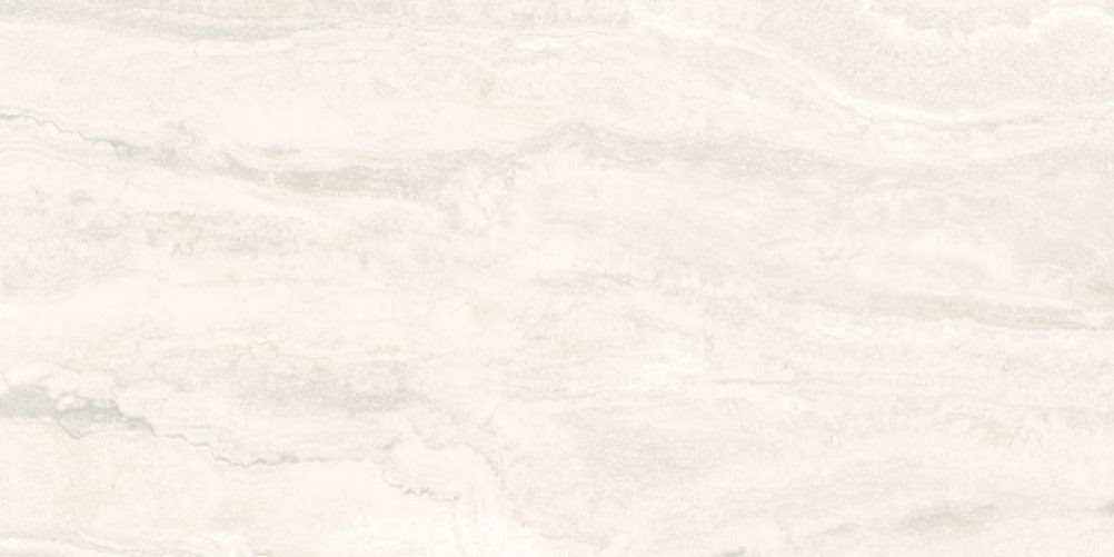 24 X 48 Appia Vein Cut White Polished Travertine Look Porcelain Tile-PORCELAIN-Large Format-American Tile Depot