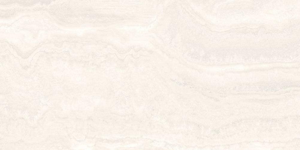 24 X 48 Appia Vein Cut White Polished Travertine Look Porcelain Tile-PORCELAIN-Large Format-American Tile Depot