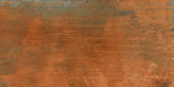 24 X 48 Dripart Copper Matte Metal Look Porcelain Tile