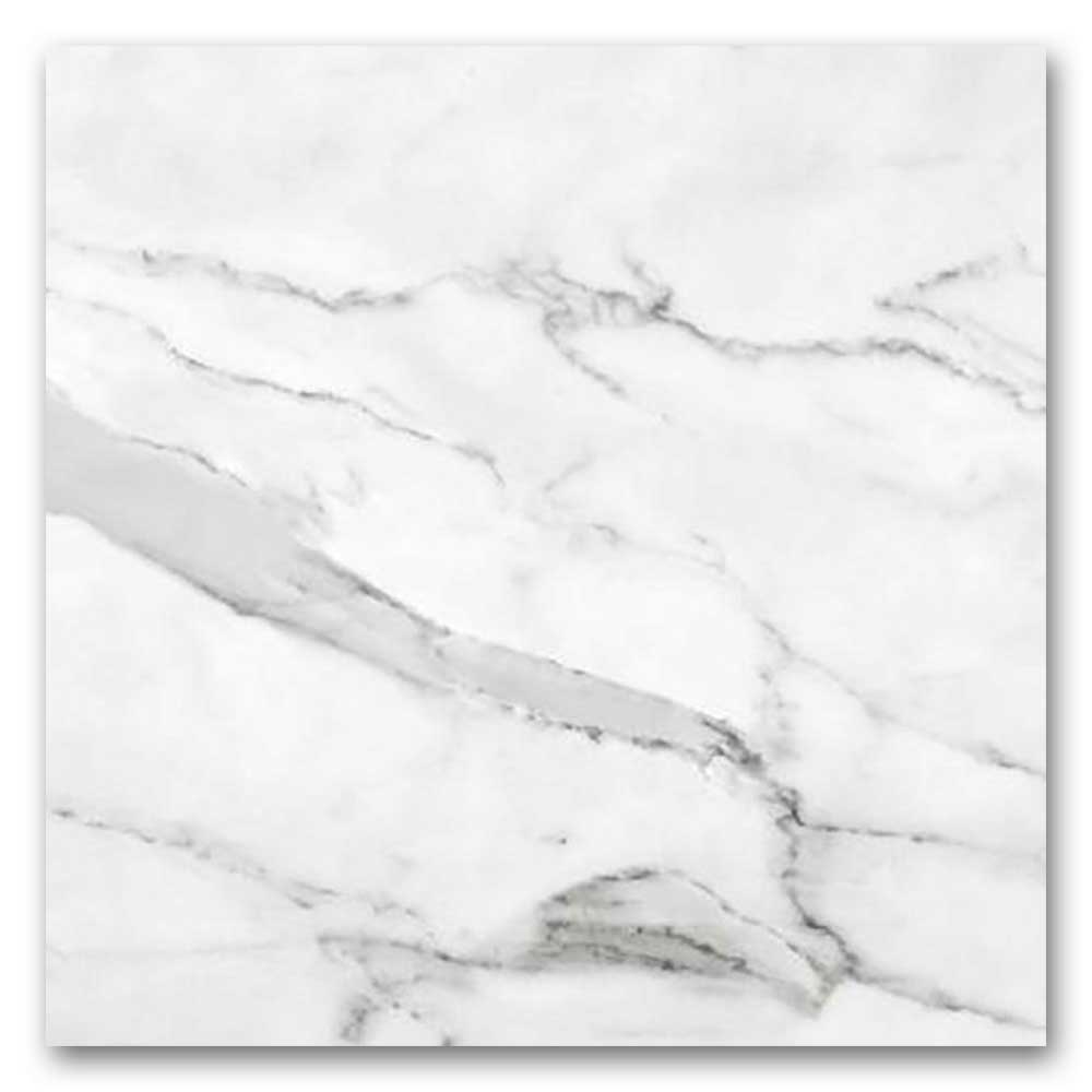 24x24 Angelo Silk Silver Matte Marble Look Porcelain Tile