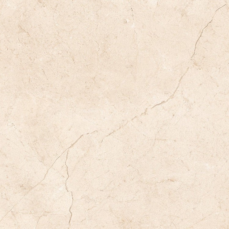 Sample of 24 X 24 Crema Marfil Marble Honed Tile-Sample-American Tile Depot