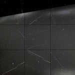 24 X 24 Black Marquina Marble Polished Tile-Marble Tile - Large Formate-American Tile Depot