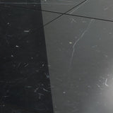 24 X 24 Black Marquina Marble Honed Tile