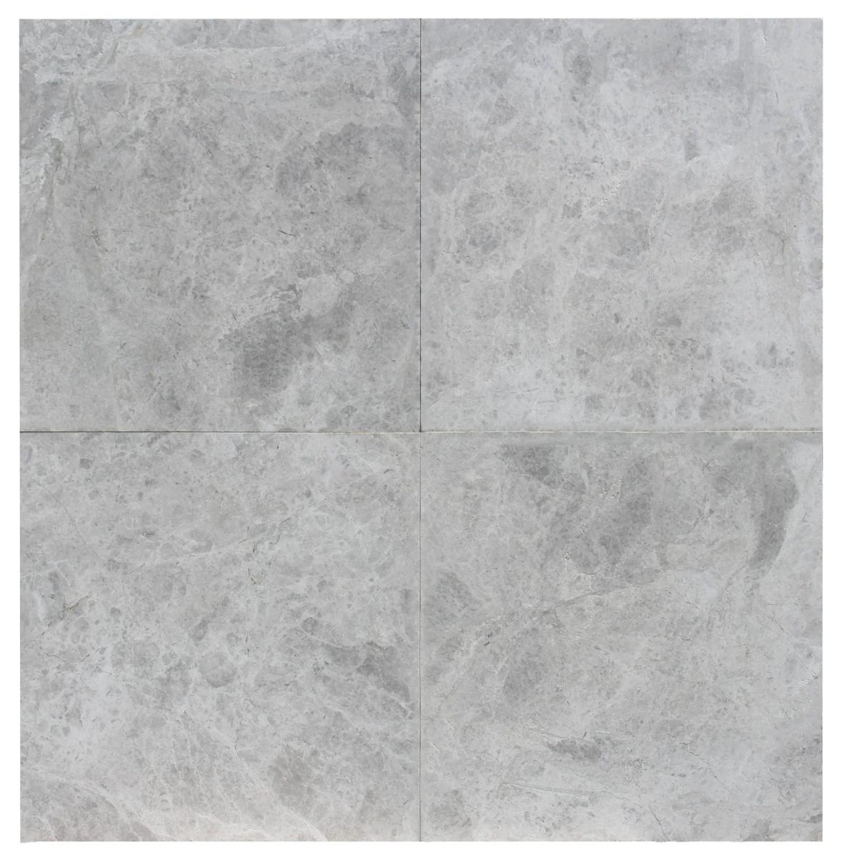 24 X 24 Tundra Gray (Atlantic Gray) Marble Honed Tile-Marble Tile - Large Formate-American Tile Depot