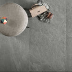 24x48 Aurelian Torrento Gray Slate Look Matte Porcelain Tile-Porcelain Tile Large Formate-American Tile Depot