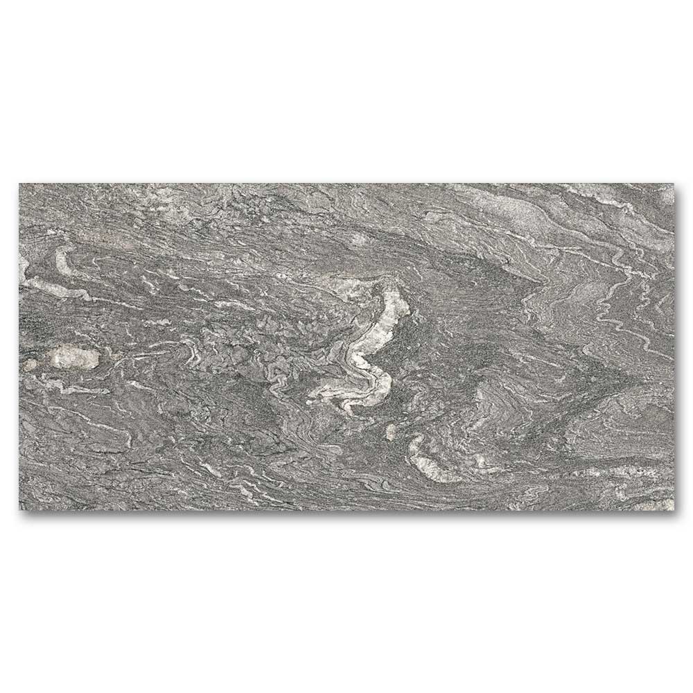 24x48 Cipollino Zen Gray Marble Look Matte Porcelain Tile-Porcelain Tile Large Formate-American Tile Depot