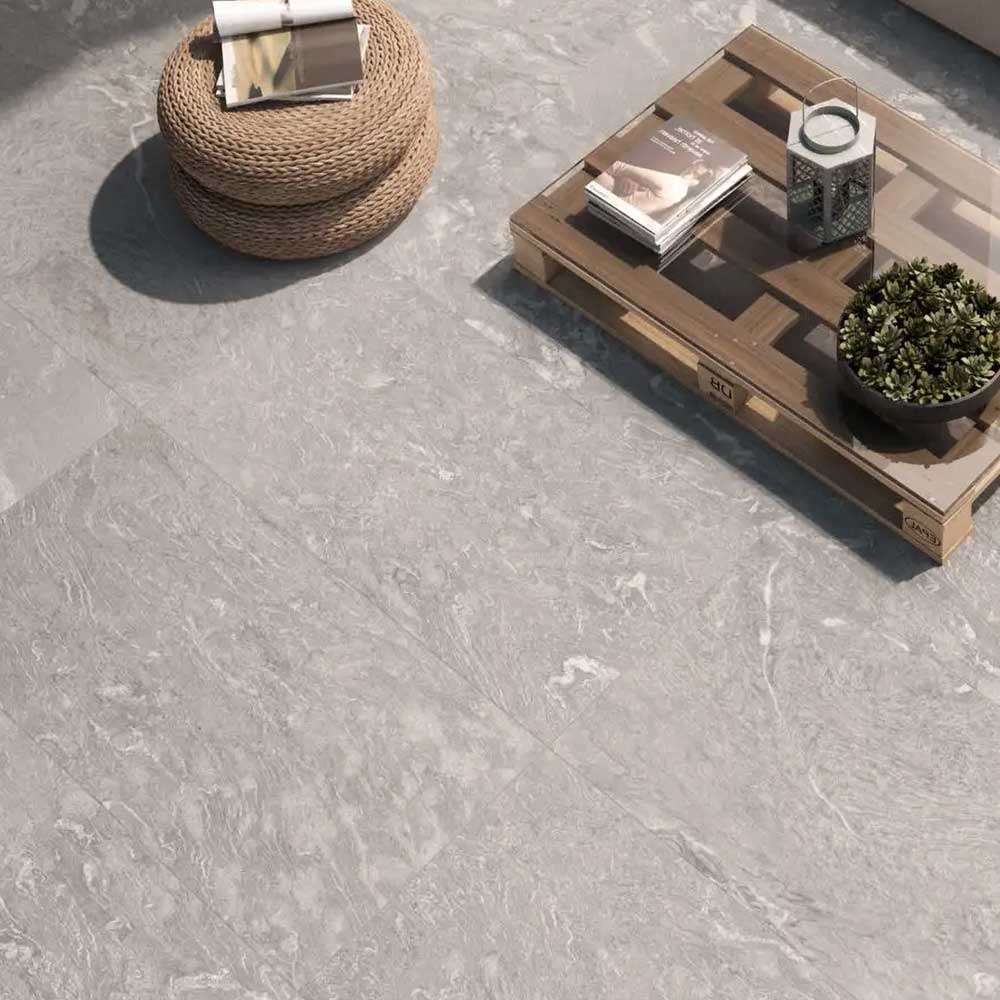 24x48 Cipollino Zen Silver Marble Look Matte Porcelain Tile-Porcelain Tile Large Formate-American Tile Depot