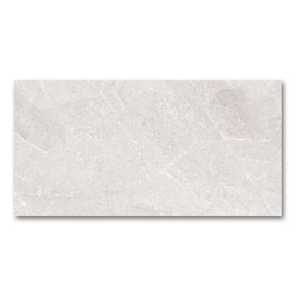 24x48 Gemma Etienne Light Gray Marble Look Glossy Porcelain Tile-Porcelain Tile Large Formate-American Tile Depot