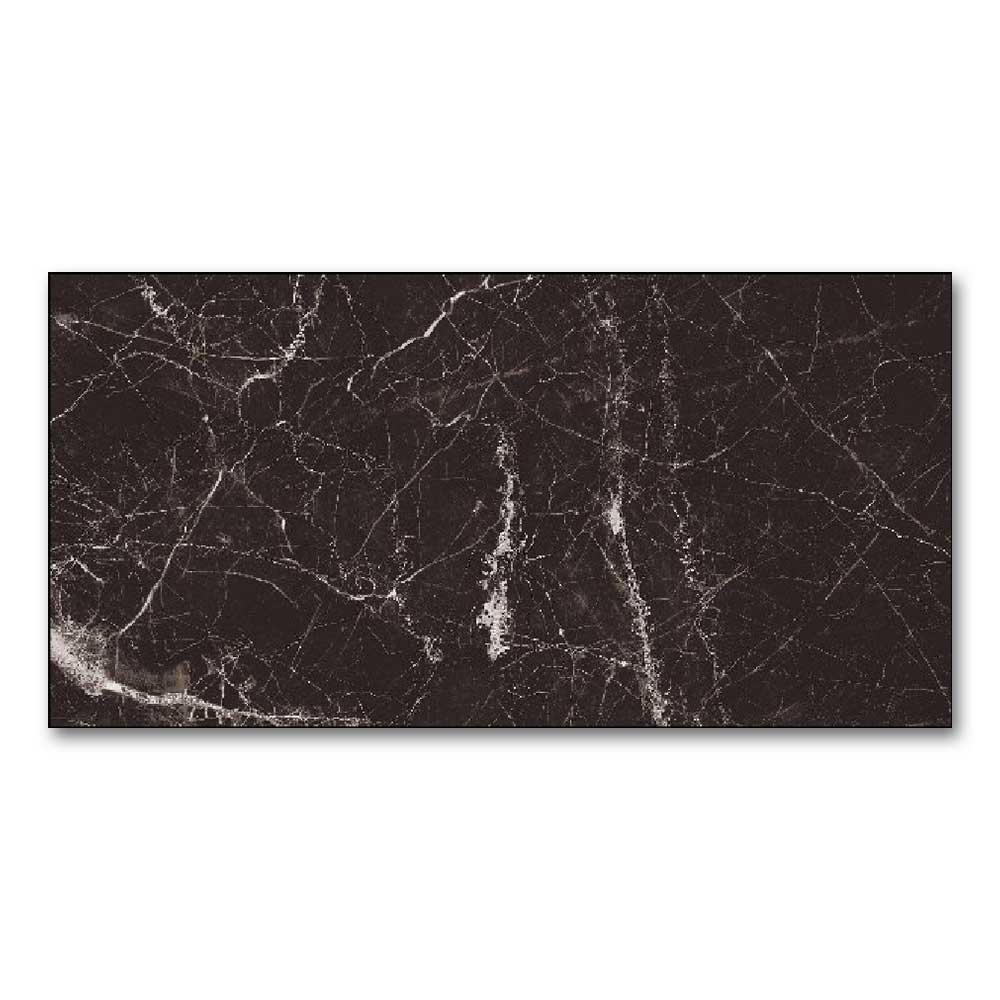 24x48 Gemma Maurice Marble Look Glossy Porcelain Tile-Porcelain Tile Large Formate-American Tile Depot