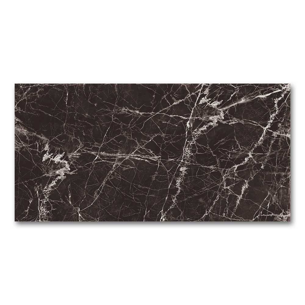 24x48 Gemma Maurice Marble Look Glossy Porcelain Tile-Porcelain Tile Large Formate-American Tile Depot