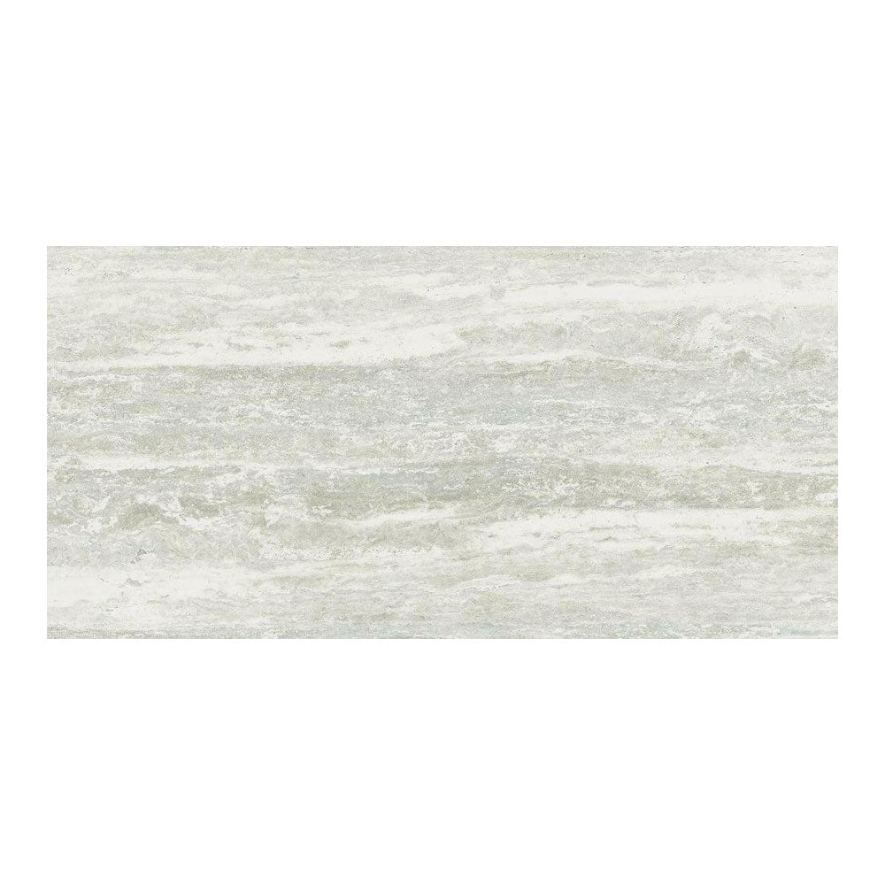 24x48 I-Travertini White Matte Travertine Look Porcelain Tile