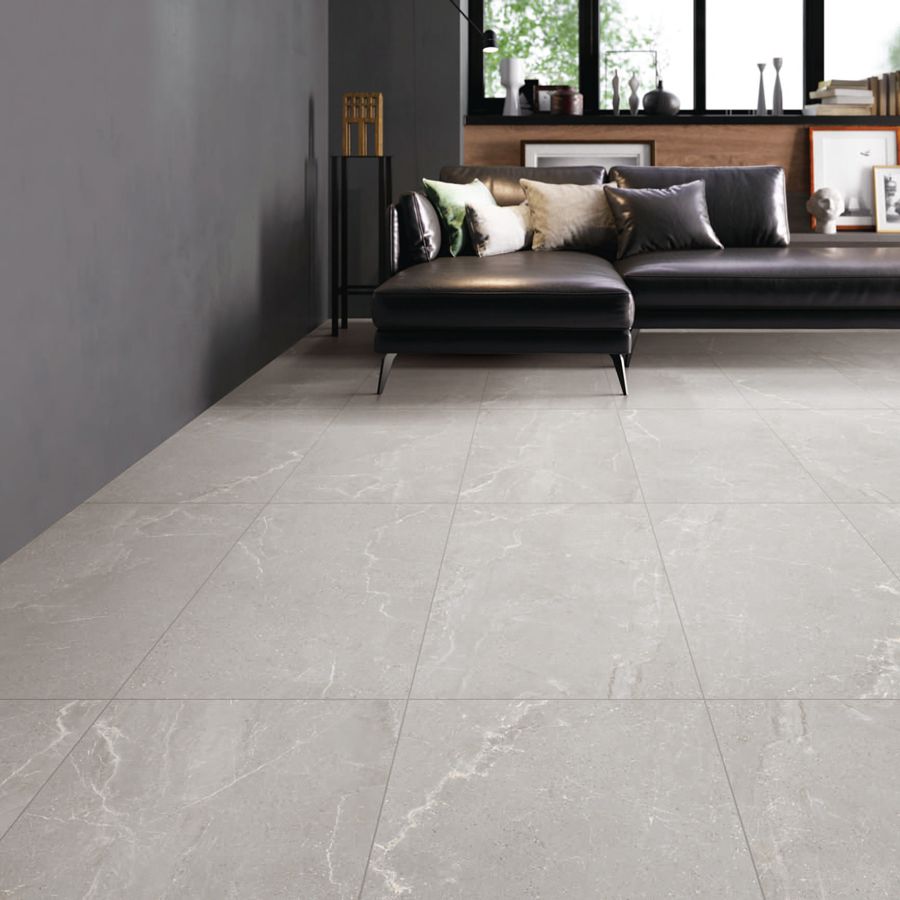 24x48 Nuvio Modena Storm Marble Look Matte Porcelain Tile-Porcelain Tile Large Formate-American Tile Depot