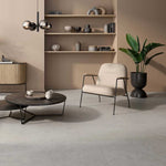 24x48 Valmont Rapolano Gray Travertine Look Matte Porcelain Tile-Porcelain Tile Large Formate-American Tile Depot