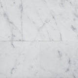 6 X 12 Carrara White Marble Honed Subway Brick Field Tile