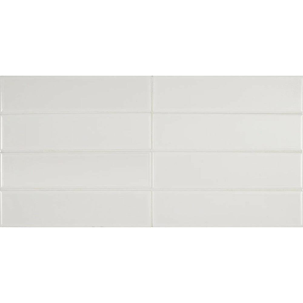 2.5 X 10 Limit Blanc Polished Wall Subway Tile-American Tile Depot