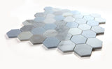 2" Beehive Livid Polished Hexagon Marble Mosaic Tile