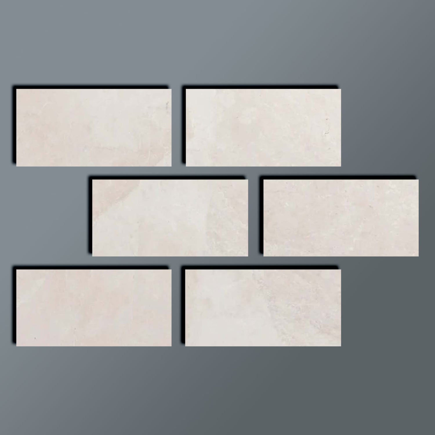 4 X 8 White Pearl / Botticino Marble Polished Tile