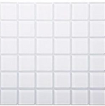 2 X 2 White Glass Mosaic Tile-Glass Mosaic-American Tile Depot