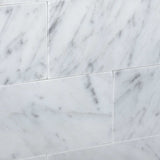 3 X 6 Carrara White Marble Polished Subway Brick Field Tile