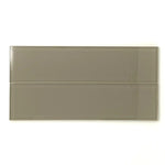 3 X 12 Taupe Glass Subway Tile - Rainbow Series-Glass Tile-American Tile Depot