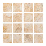 3 X 3 Antico Onyx Travertine Filled & Polished Tile-Travertine Tile-American Tile Depot