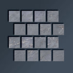 3 X 3 Bardiglio Imperiale Marble Polished Tile-Marble Tile-American Tile Depot