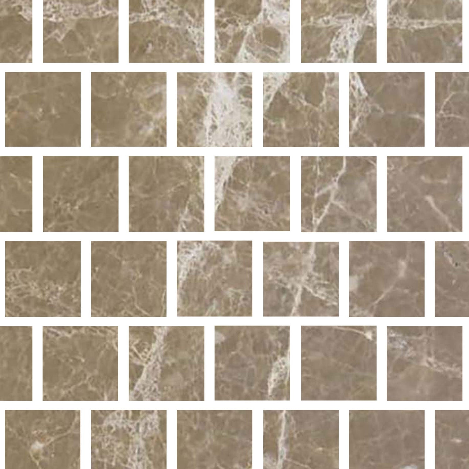 3 X 3 Emperador Light Marble Polished Tile-Marble Tile-American Tile Depot