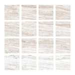 3 X 3 Haisa Light (White Wood / White Oak) Limestone Honed Tile-Limestone Tile-American Tile Depot