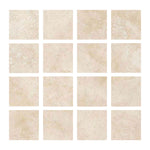 3 X 3 Ivory Travertine Filled & Honed Field Tile-Travertine Tile-American Tile Depot