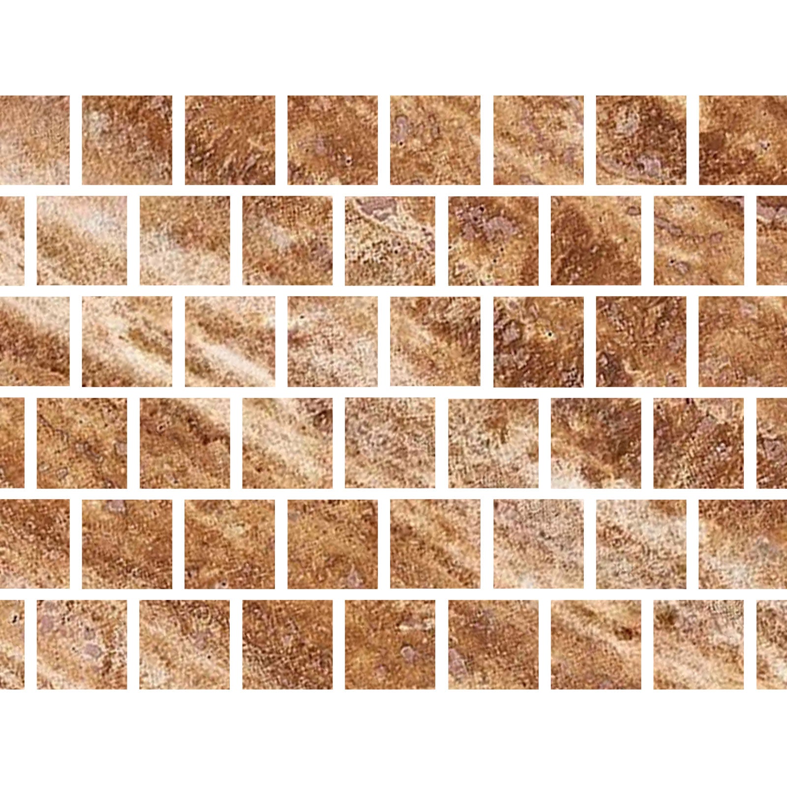 3 X 3 Noce Exotic Travertine Vein Cut Filled & Honed Tile-Travertine Tile-American Tile Depot