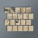 3 X 3 Philadelphia Travertine Filled & Honed Tile-Travertine Tile-American Tile Depot