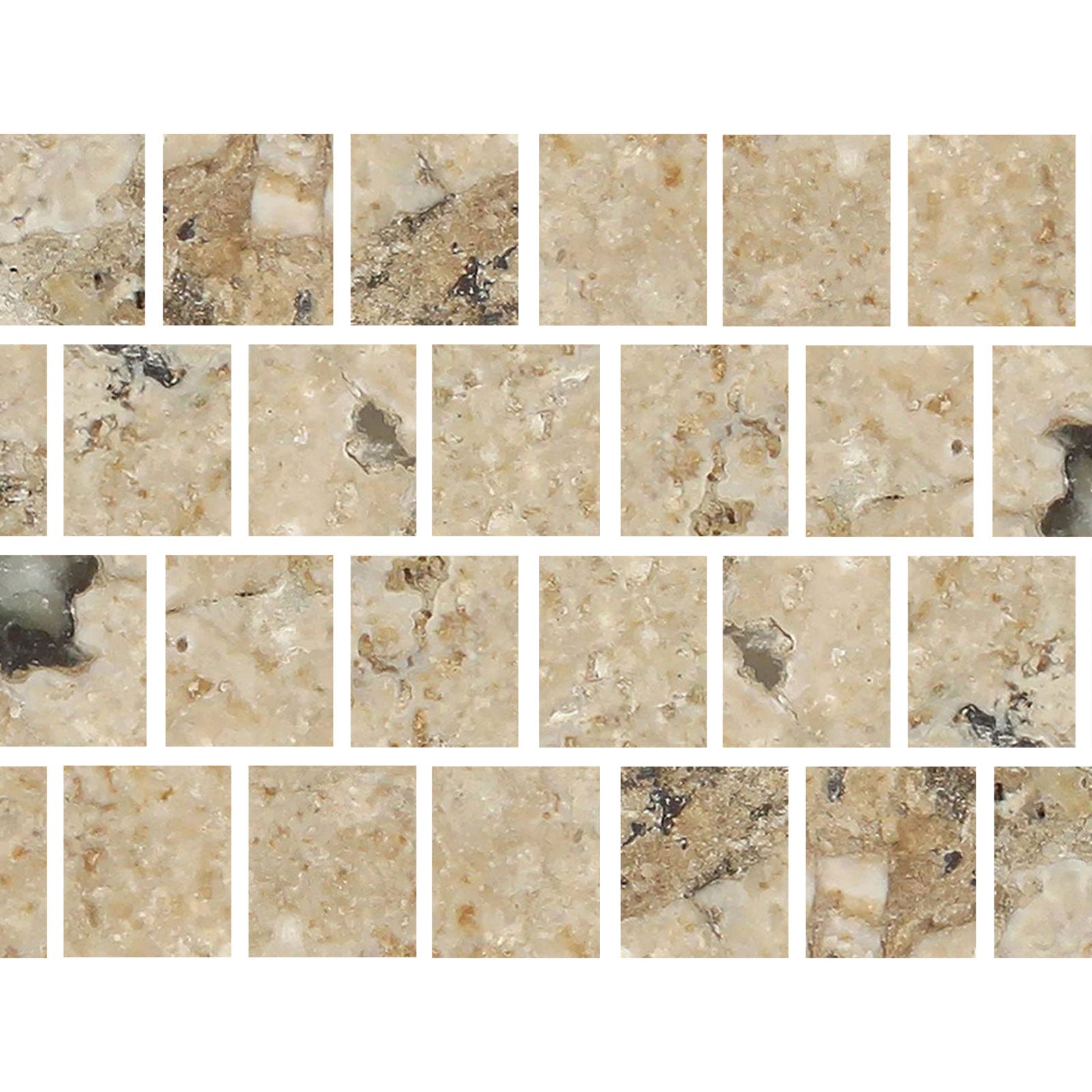 3 X 3 Philadelphia Travertine Filled & Honed Tile-Travertine Tile-American Tile Depot