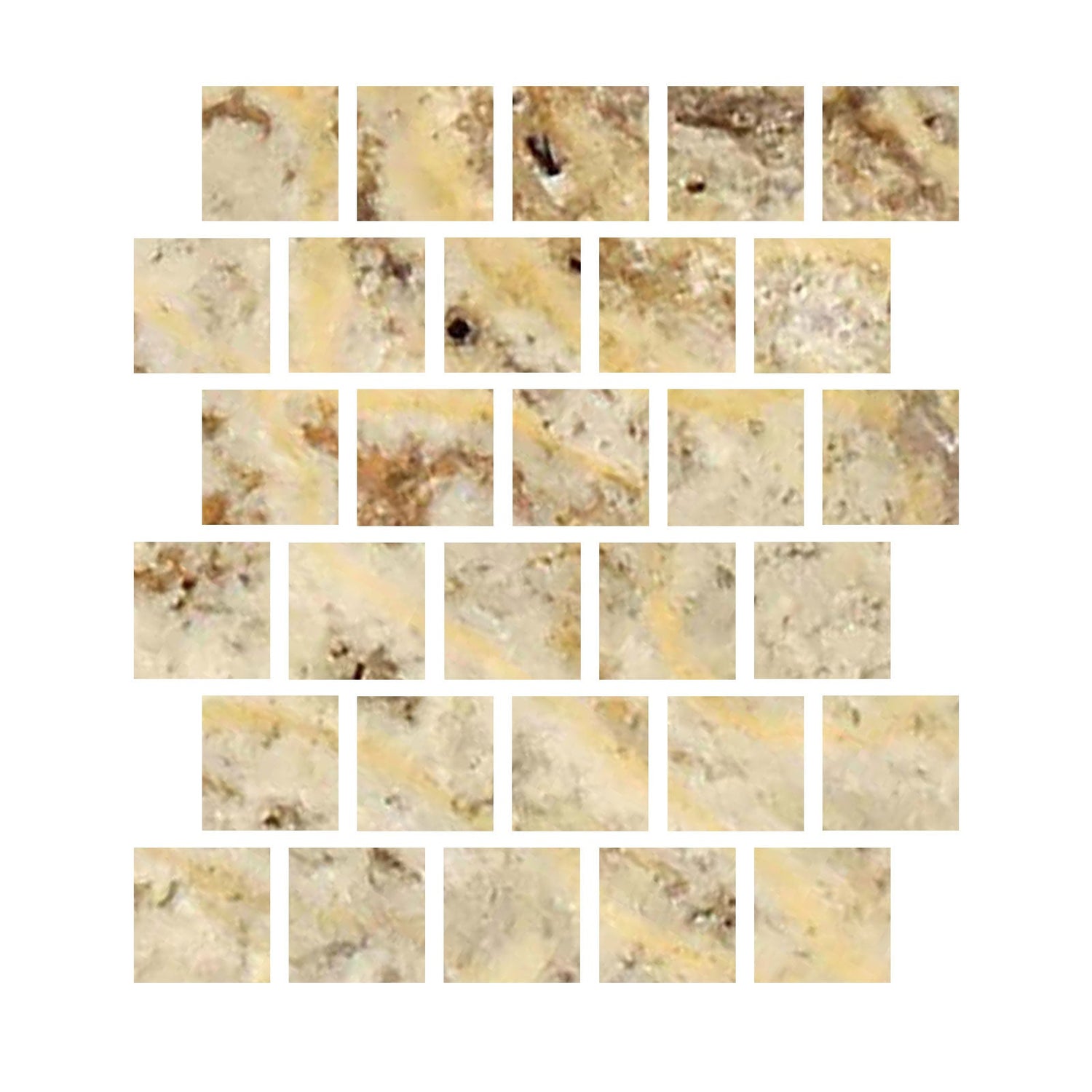 3 X 3 Scabos Travertine Cross Cut Filled & Polished Field Tile-Travertine Tile-American Tile Depot