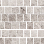 3 X 3 Tundra Gray (Atlantic Gray) Marble Honed Tile-Marble Mosaic-American Tile Depot