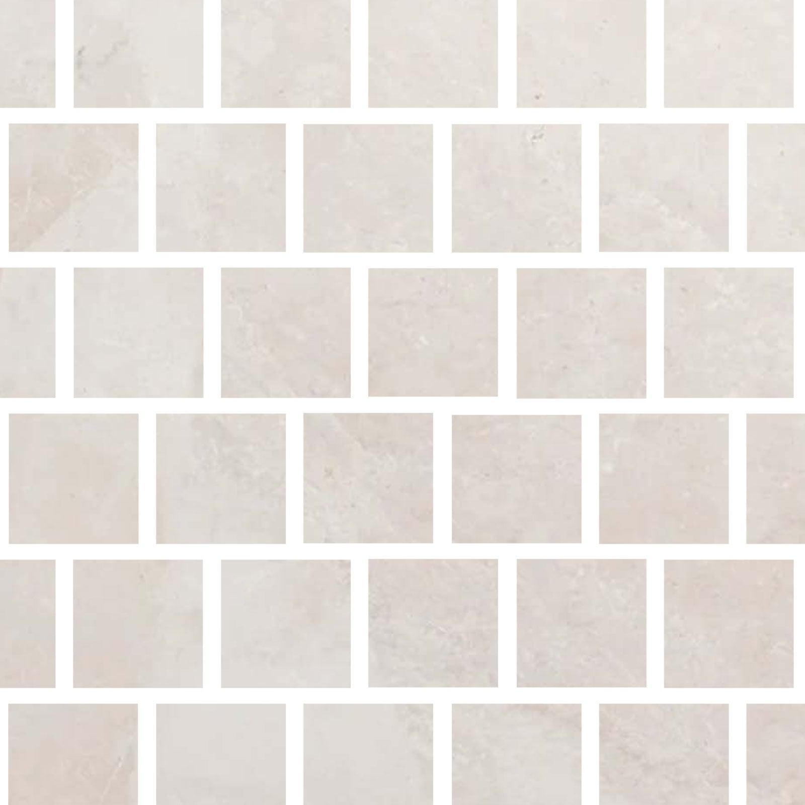 3 X 3 White Pearl / Botticino Marble Honed Field Tile-Marble Tile-American Tile Depot