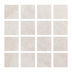 3 X 3 White Pearl / Botticino Marble Honed Field Tile-Marble Tile-American Tile Depot