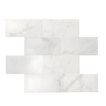 3 X 6 Calacatta Oliva Marble Honed Subway Brick Field Tile-Marble Tile-American Tile Depot