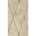 3 X 6 Cappuccino Marble Polished Diamond - Beveled Mosaic Tile-Marble Mosaic-American Tile Depot