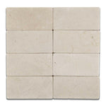 3 X 6 Crema Marfil Marble Tumbled Subway Brick Field Tile-Marble Tile-American Tile Depot