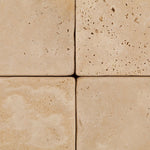 3 X 6 Ivory Travertine Tumbled Subway Brick Field Tile-Travertine Tile-American Tile Depot