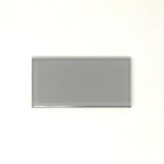 3 X 6 Mist Gray Glass Subway Tile - Rainbow Series-Glass Tile-American Tile Depot