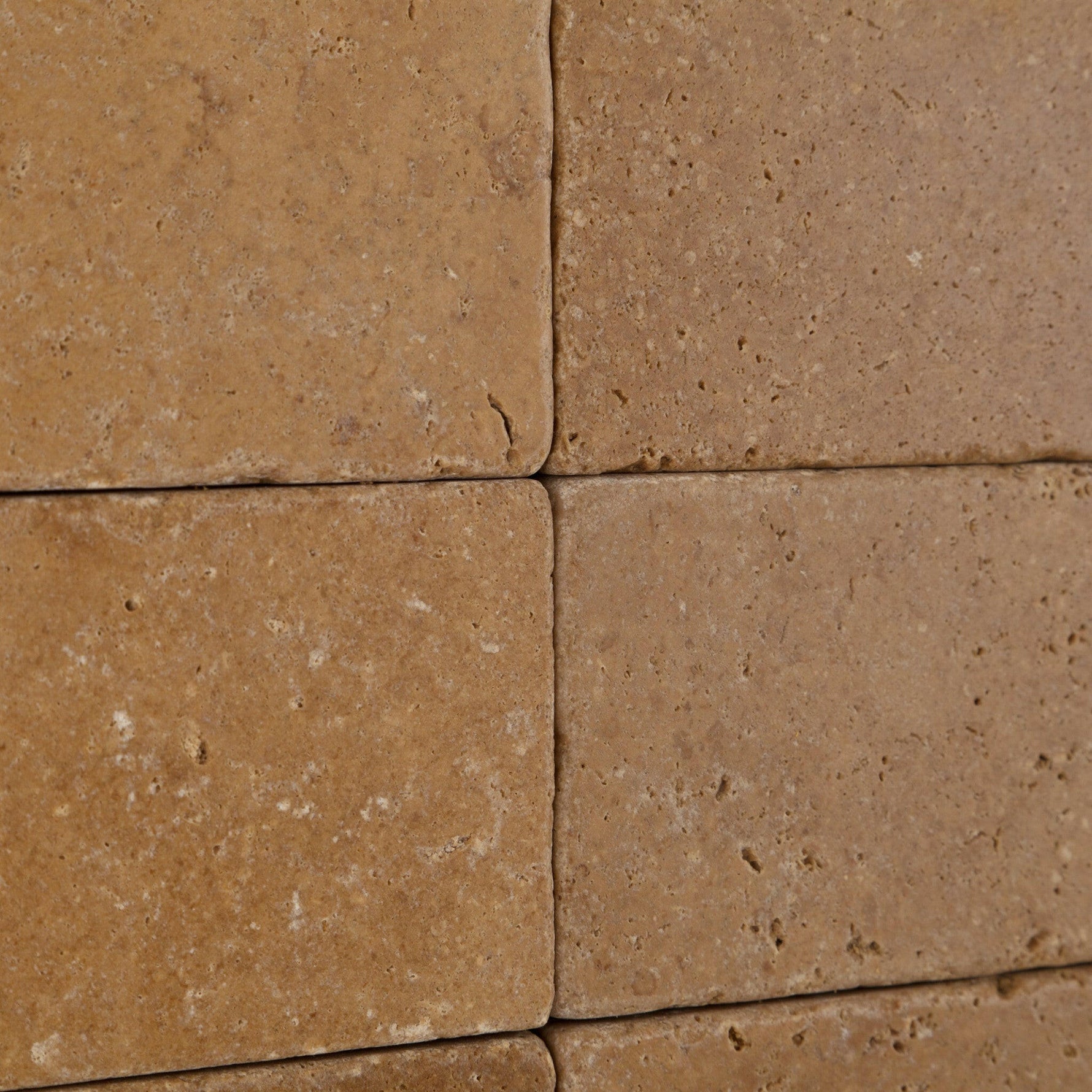 3 X 6 Noce Travertine Tumbled Subway Brick Field Tile-Travertine Tile-American Tile Depot