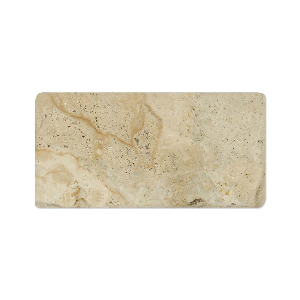 3 X 6 Philadelphia Travertine Tumbled Subway Brick Field Tile-Travertine Tile-American Tile Depot