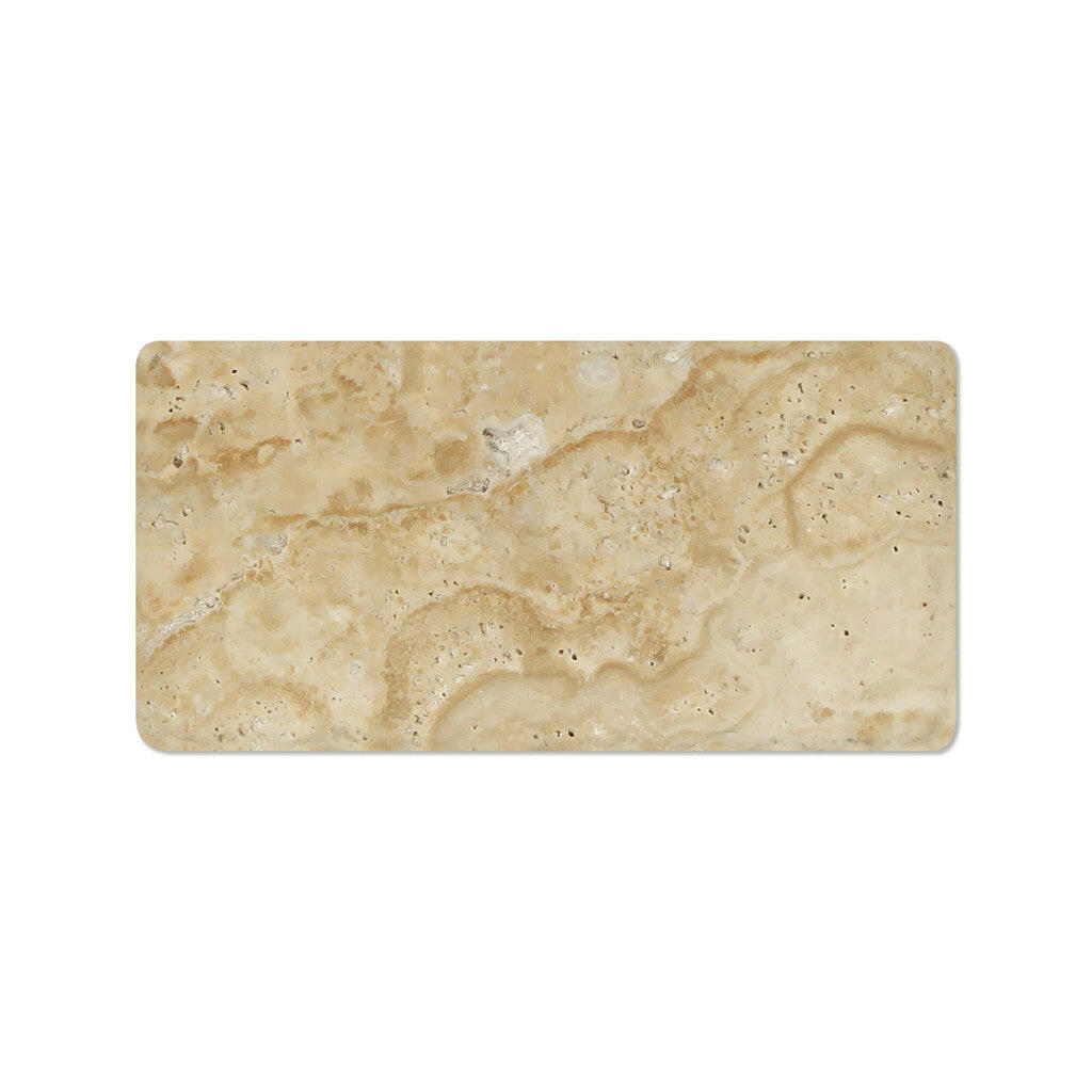 3 X 6 Philadelphia Travertine Tumbled Subway Brick Field Tile-Travertine Tile-American Tile Depot