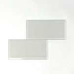 3 X 6 White Glass Subway Tile - Rainbow Series-Glass Tile-American Tile Depot