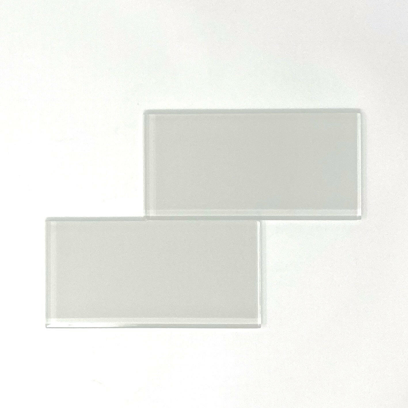 3 X 6 White Glass Subway Tile - Rainbow Series-Glass Tile-American Tile Depot