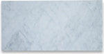 12 X 24 Carrara White Marble Honed Field Tile