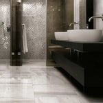 32 X 32 Bianchi Palissandro Luc Polished Marble Look Porcelain Tile-PORCELAIN-Large Format-American Tile Depot