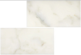 3 X 6 Calacatta Oliva Marble Honed Subway Brick Field Tile